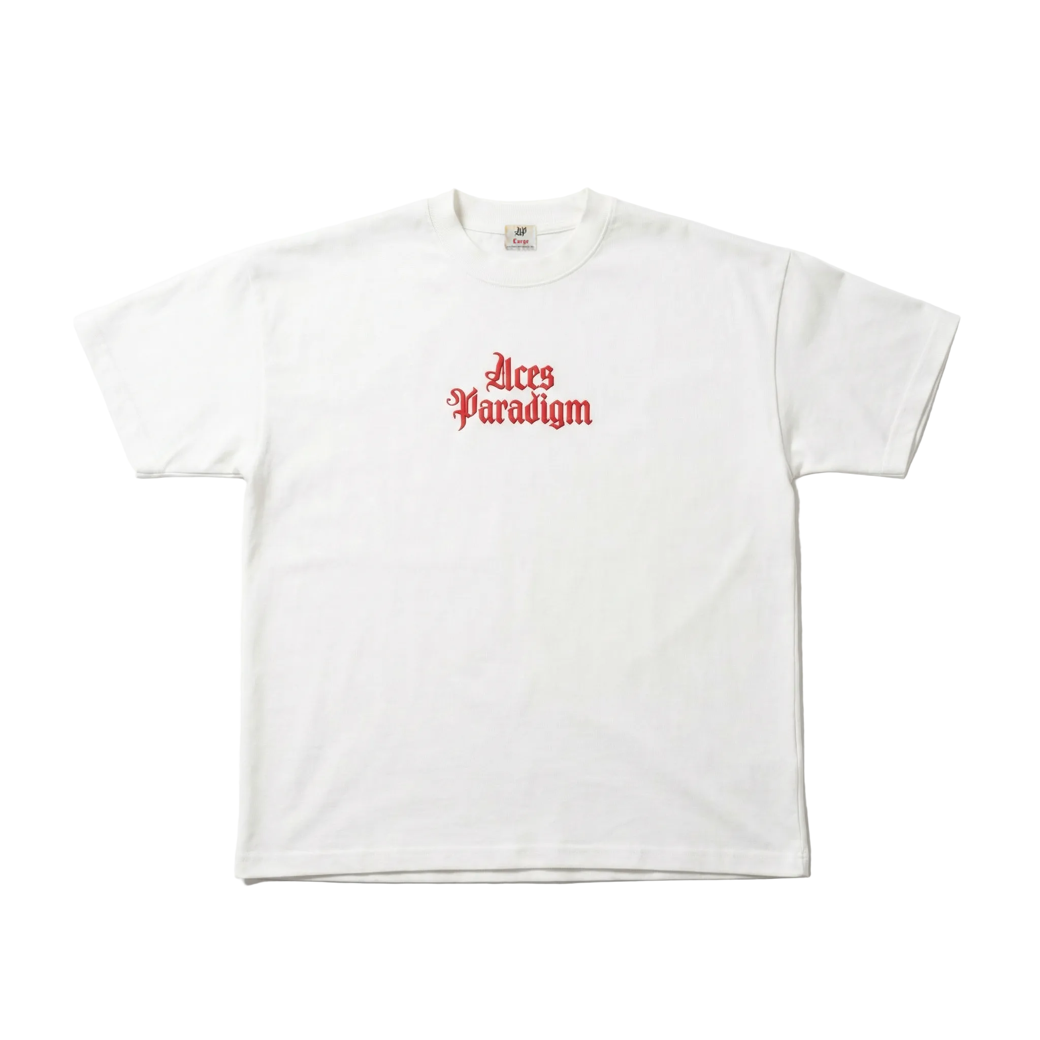 Aces Paradigm Queen of Spades tee front view — premium streetwear Spades Collection